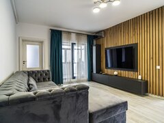 Drumul Taberei, Brancusi, 2 camere cu terasa de 37 mp, mobilat, comision 0%