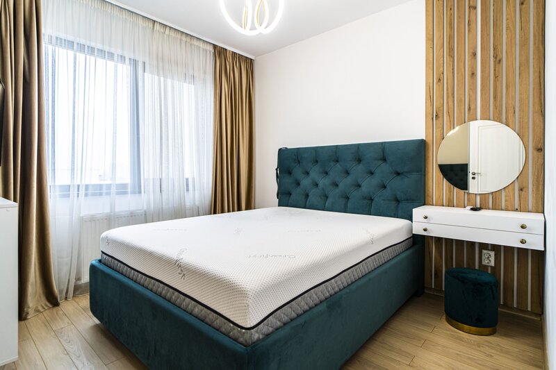 Drumul Taberei, Brancusi, 2 camere cu terasa de 37 mp, mobilat, comision 0%